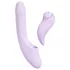 Svakom DuoGlow - vibromasseur point G et clitoris connecté - silicone violet