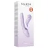 Svakom DuoGlow - vibromasseur point G et clitoris connecté - silicone violet