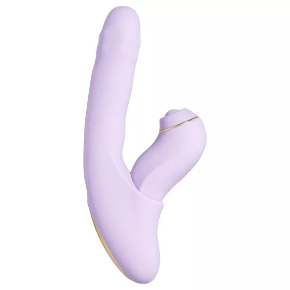 Svakom DuoGlow - vibromasseur point G et clitoris connecté - silicone violet