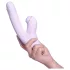 Svakom DuoGlow - vibromasseur point G et clitoris connecté - silicone violet