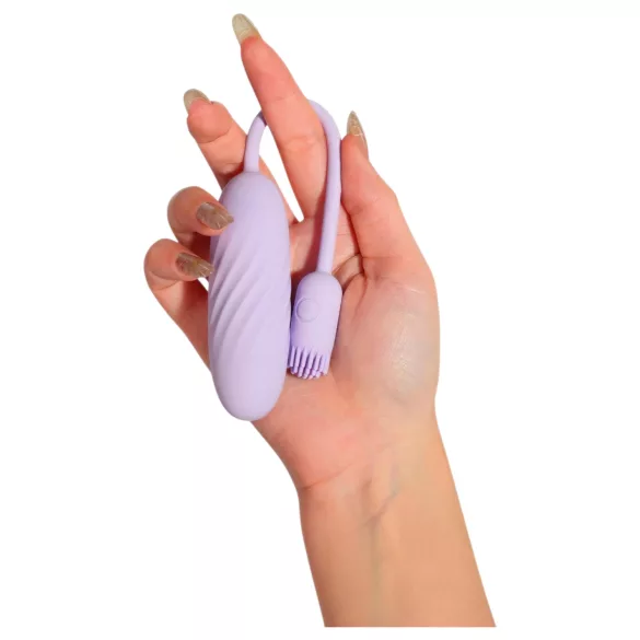Svakom Plume - œuf vibrant 2-en-1 (violet)