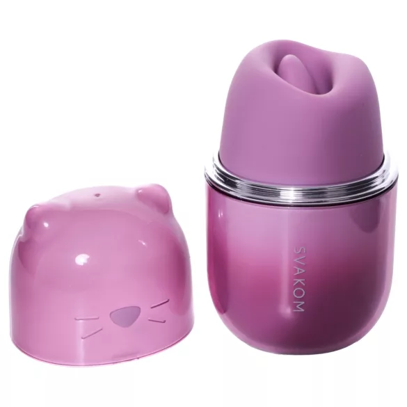 Svakom Klitty - stimulateur clitoridien à ondes d’air avec vibromasseur, contrôlé par application