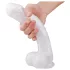 Sex HD Martin - gode ceinture réaliste avec testicules et ventouse - blanc