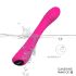 Sex HD Sunshine - vibromasseur point G rechargeable rainuré - silicone rose