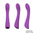 Sex HD Sunshine - vibromasseur point G rechargeable rainuré - silicone violet