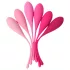 Sex HD Eggs - Boules de Kegel - Set 6 pièces - silicone rose