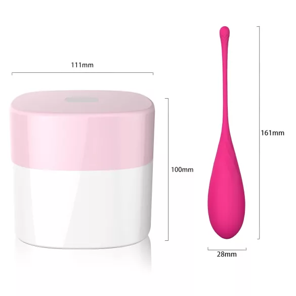 Sex HD Eggs - Boules de Kegel - Set 6 pièces - silicone rose