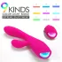 Sex HD Muses - vibromasseur chauffant étanche rechargeable - rose