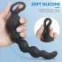 Sex HD Steven - plug anal à perles - silicone noir