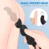 Sex HD Steven - plug anal à perles - silicone noir