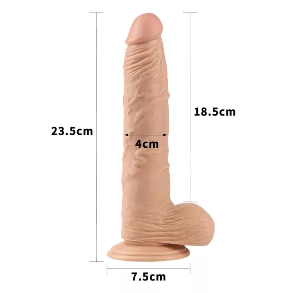 Lovetoy Real Extreme - gode ventouse - réaliste 24cm