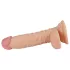 Real Extreme - godemichet point G avec ventouse et testicules - 19 cm (couleur chair)