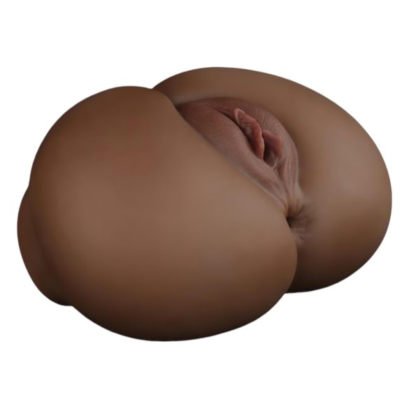 Lovetoy Streetgirl's 12 - Torse vagin & string (teint foncé)