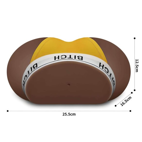 Lovetoy Streetgirl's 12 - vagin masturbateur torse avec string - peau foncée