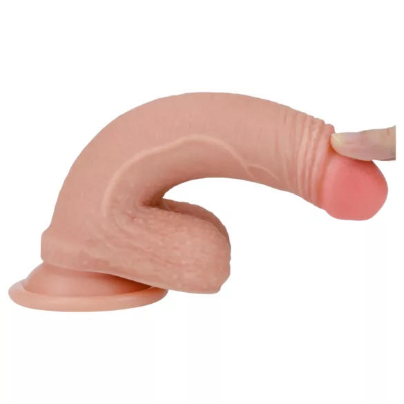Lovetoy Nature Cock - gode réaliste double couche - 18cm - couleur chair