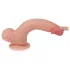 Lovetoy Nature Cock - godemichet réaliste double couche - 20cm beige