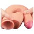 Lovetoy Nature Cock - gode réaliste double couche - 28cm - couleur chair