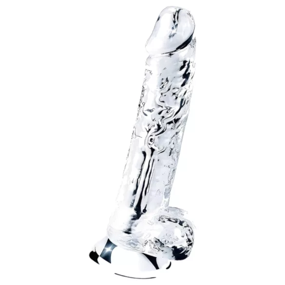 Lovetoy Flawless Clear - gode ventouse - 19 cm (transparent)