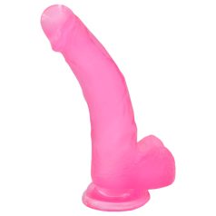 Lovetoy - gode ventouse - réaliste - 20cm rose