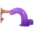 Lovetoy - gode ventouse - réaliste - silicone violet 20cm