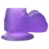 Lovetoy - gode ventouse réaliste - 15 cm - gelée violette