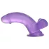Lovetoy - gode ventouse réaliste - 15 cm - gelée violette