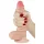 Lovetoy Sliding-Skin - gode ceinture réaliste double couche - 18 cm