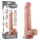 Lovetoy Sliding-Skin - gode micur deux couches - 21cm - couleur chair