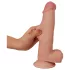 Lovetoy Sliding-Skin - gode micur deux couches - 21cm - couleur chair