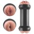 Lovetoy - Masturbateur vagin et anus (naturel)