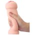 Lovetoy - Masturbateur vagin et anus (naturel)