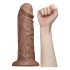 Lovetoy Chubby - Gros dildo réaliste ventouse 25cm (naturel)