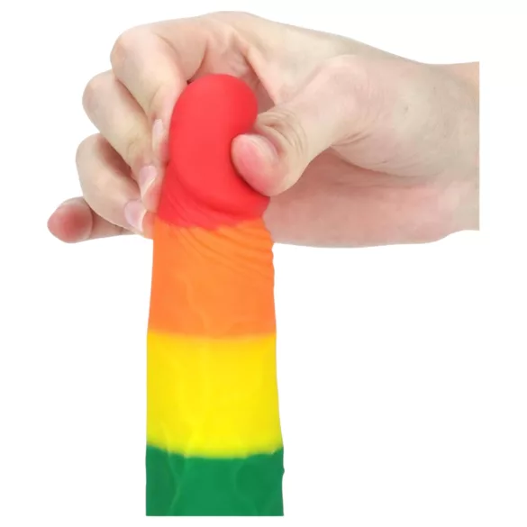 Lovetoy Prider - gode réaliste - 19 cm - multicolore