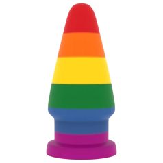 Lovetoy Prider - plug anal dilatateur - 15cm - arc-en-ciel