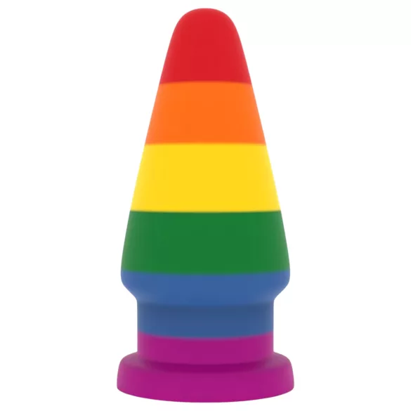 Lovetoy Prider - plug anal dilatateur - 15cm - arc-en-ciel