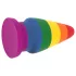 Lovetoy Prider - plug anal dilatateur - 15cm - arc-en-ciel