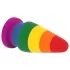 Lovetoy Prider - plug anal dilatateur - 15cm - arc-en-ciel