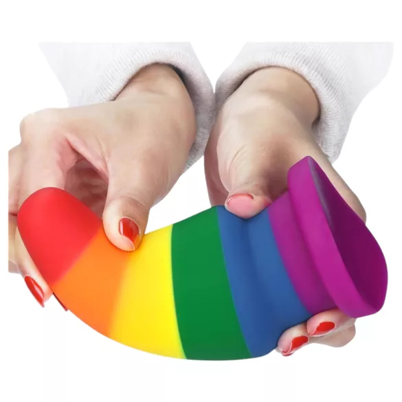 Lovetoy Prider - plug anal dilatateur - 15cm - arc-en-ciel