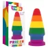 Lovetoy Prider - plug anal dilatateur - 15cm - arc-en-ciel
