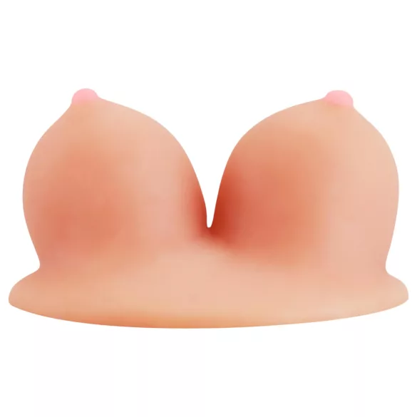Lovetoy - support téléphone ventouse - poitrine réaliste beige