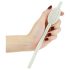 Lovetoy - paille lumineuse avec vagin (blanc)
