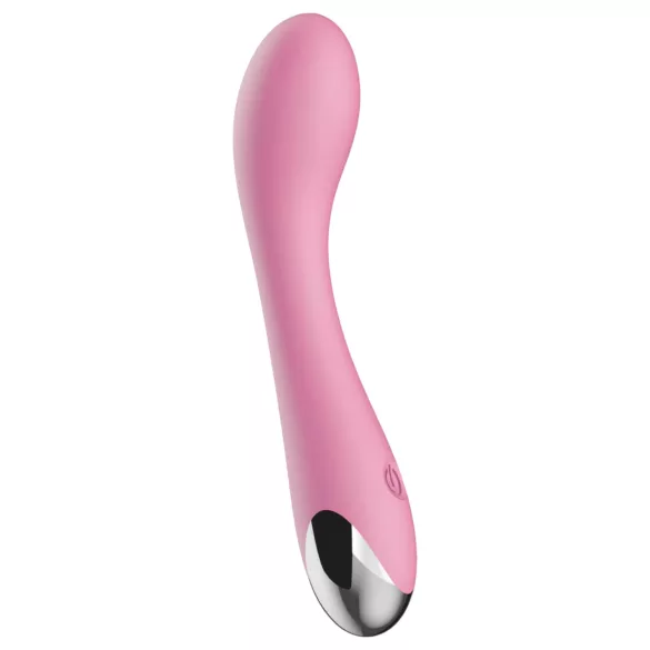 Lonely - vibromasseur point G rechargeable - silicone rose