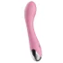 Lonely - vibromasseur point G rechargeable - silicone rose