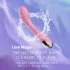Lonely - vibromasseur point G rechargeable - silicone rose