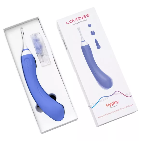 LOVENSE - vibromasseur 2-en-1 connecté - silicone violet