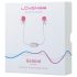 LOVENSE Gemini - pinces à tétons vibrants intelligents (rose)
