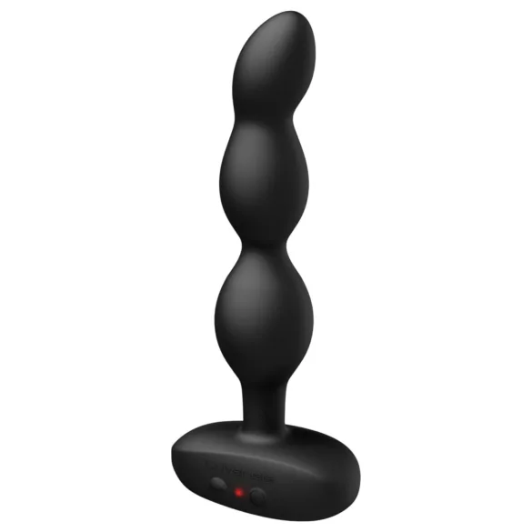 Lovense Ridge - Plug anal vibrant à perles contrôlé par application (noir)