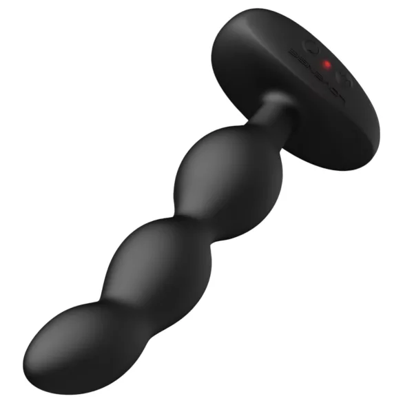 Lovense Ridge - Plug anal vibrant à perles contrôlé par application (noir)