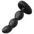 Lovense Ridge - Plug anal vibrant à perles contrôlé par application (noir)