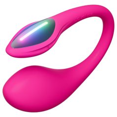 Lovense - œuf vibrant connecté - mini - silicone rose